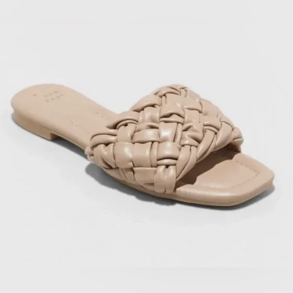 a new day Shoes - NWT A New Day Women's Woven Slide Sandals
